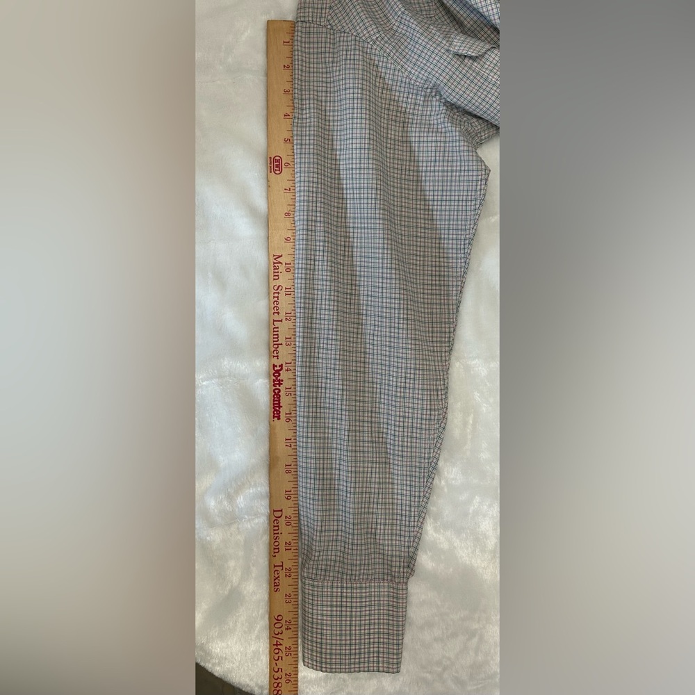 Panhandle Slim Pearl Snap Shirt 15.5/35 Plaid Medium - Picture 11 of 11